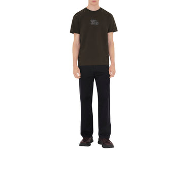 Paisley EKD Cotton T-shirt - Shadow