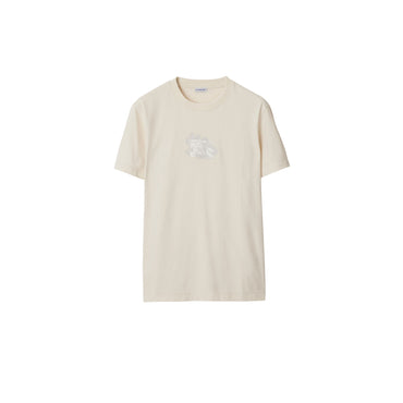 Paisley EKD Cotton T-shirt - Tundra