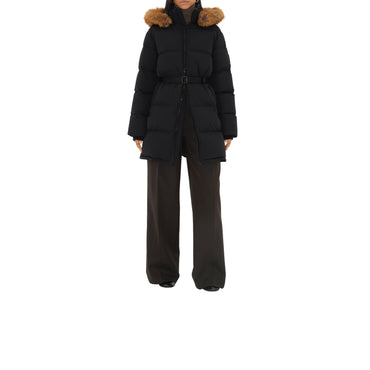 Nylon Puffer Coat - Black/Snug Ip Check