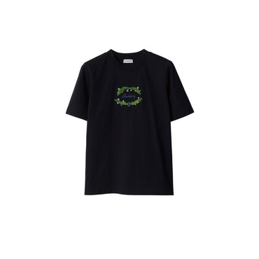 Thistle Logo Cotton T-shirt - Coal