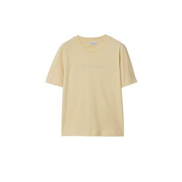 Paisley Logo Cotton T-shirt - Candle