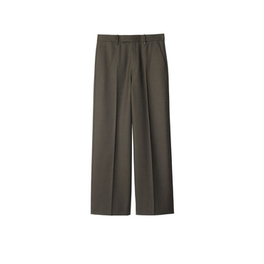 Wool Tailored Trousers - Loch Melange