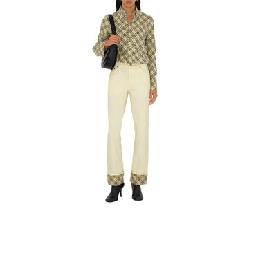 Slim Fit Check Cotton Shirt - Grain Ip Check