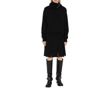 Wool Dress - Coal
