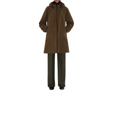 Nylon Cotton Parka - Bison