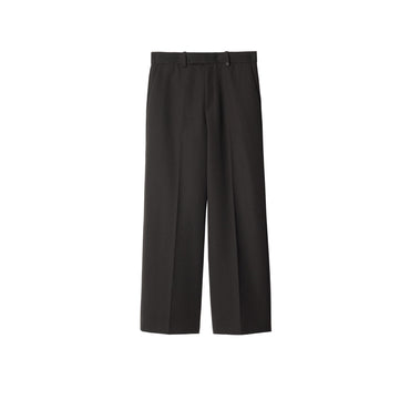 Wool Tailored Trousers - Raven