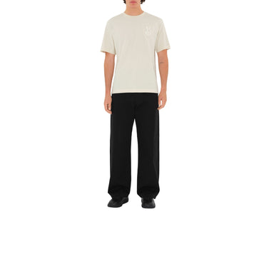 B Shield Cotton T-shirt - Tundra