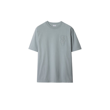 B Shield Cotton T-shirt - Gale