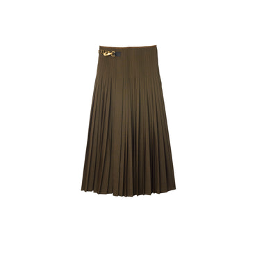 Wool Mohair Maxi Kilt - Kindle Melange