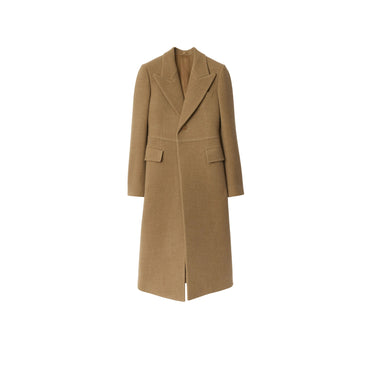 Wool Tailored Coat - Linden/Bramble