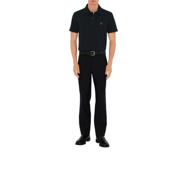 Cotton Polo Shirt - Coal