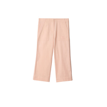 Cotton Blend Trousers - Plush