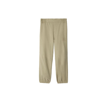 Cotton Blend Trousers - Lichen
