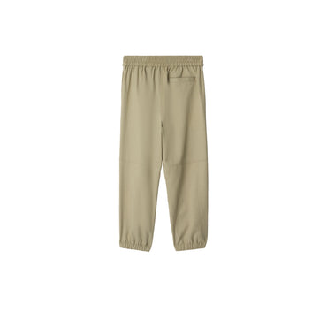 Cotton Blend Trousers - Lichen