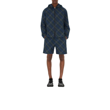 Check Twill Shorts - Midnight Ip Check
