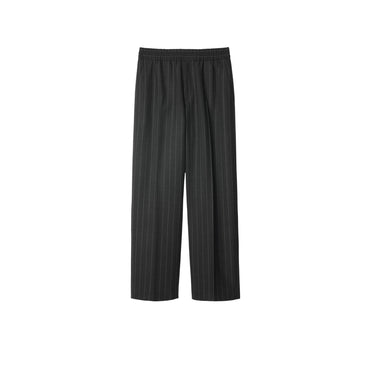 Wool Tailored Trousers - Slate/Cobble