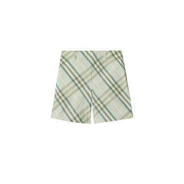 Check Cotton Shorts - Breeze Ip Check