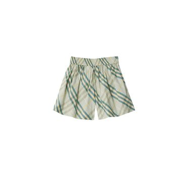 Check Cotton Shorts - Breeze Ip Check