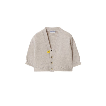 Duck Wool Cashmere Three-piece Baby Gift Set - Light Grey Melange