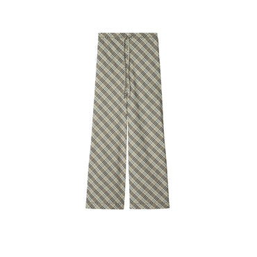 Check Cotton Pyjama Trousers - Husk Ip Check