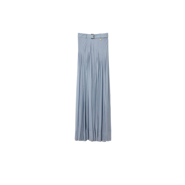 Pleated Crepe Jersey Maxi Skirt - Gale