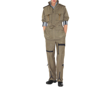 Check Wool Trousers - Loch/Bliss