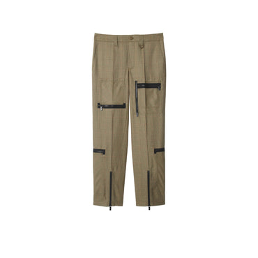 Check Wool Trousers - Loch/Bliss