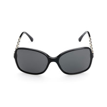 Charming Chain Sunglasses - Black + Grey
