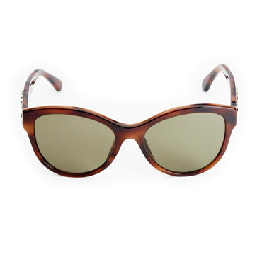 Eye'Conic Sunglasses - Tortoise + Brown