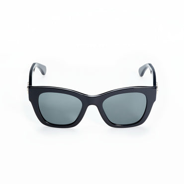 Coco Charms Sunglasses - Black+Grey