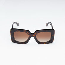 Mystery Pearl Sunglasses - Dark Tortoise + Brown