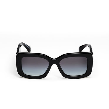 Lovely Quilting Sunglasses - Black+Grey