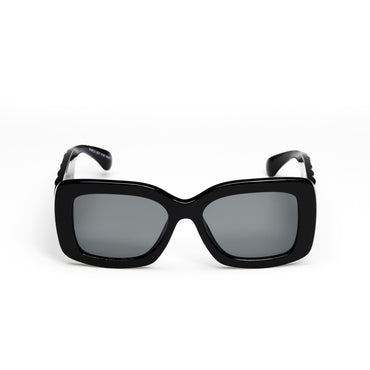 Lovely Quilting Sunglasses - Black+Grey