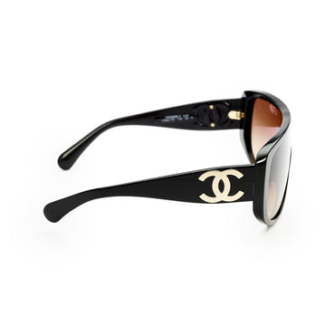 Cc 90'S Sunglasses - Black + Brown