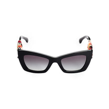 Star Tweed Sunglasses - Black+Orange