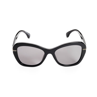 Online Chain Sunglasses - Black+Grey