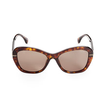 Online Chain Sunglasses - Dark Tortoise + Grey
