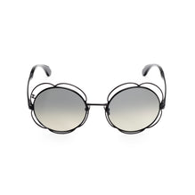 Camellia Eyes Sunglasses - Black & Smoke