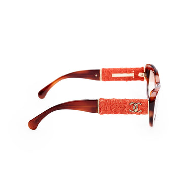 Star Tweed Sunglasses - Tortoise + Brown