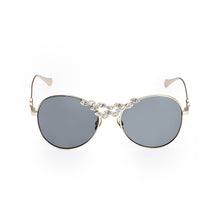 Lucky Strass Sunglasses - Pale Gold + Dark Grey