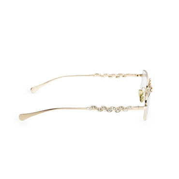 Lucky Strass Sunglasses - Pale Gold + Grey