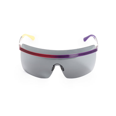 Eye Fit Sunglasses - Pink/Purple + Grey