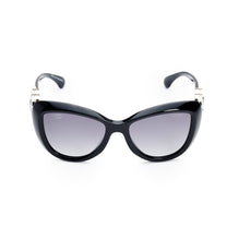 Charming Heart Sunglasses - Black+Grey