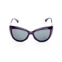 Charming Heart Sunglasses - Purple+Grey