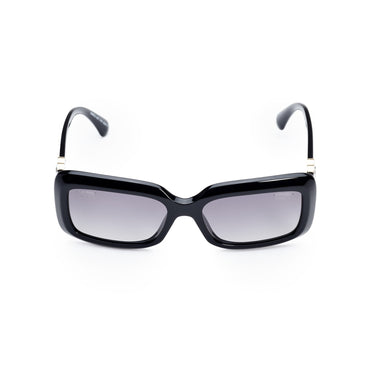 Charming Heart Sunglasses - Black+Grey