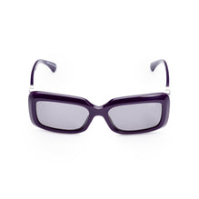 Charming Heart Sunglasses - Purple+Grey
