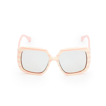 Sunny Girl Sunglasses - Yellow & Peche + Grey