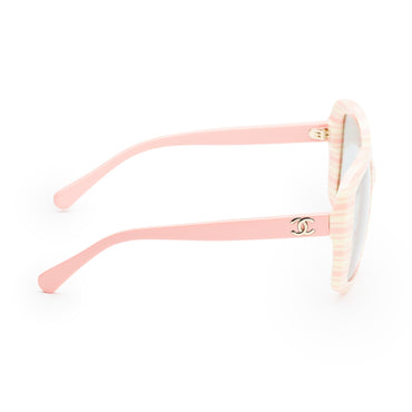 Sunny Girl Sunglasses - Yellow & Peche + Grey