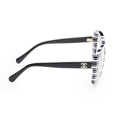 Sunny Girl Sunglasses - Black & Pink + Grey