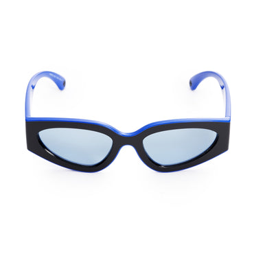 Cc Pop Sunglasses - Black/Blue+Light Blue